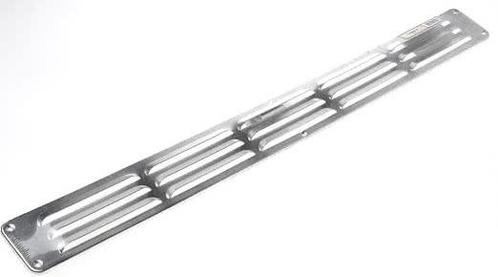 Aluminium schoepenrooster opbouw 650 x 65mm - ALU (1-6506A), Doe-het-zelf en Bouw, Ventilatie en Afzuiging, Nieuw, Verzenden