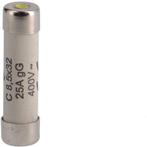 Hager Cilindrische Zekering 25A 8.5x32mm 400V AC - L8532C25, Doe-het-zelf en Bouw, Verzenden, Nieuw