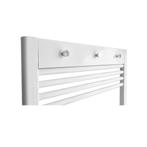Handdoekhouder Paneel Sanicare 52x9x3 cm Wit Met 3 Chromen, Ophalen of Verzenden, Nieuw, Chroom, Overige typen