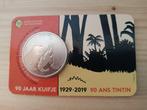 België. 5 Euro 2019 90 Jaar Kuifje in coincard (Zonder
