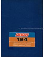 1972 FIAT 124 SEDAN ONDERDELENHANDBOEK