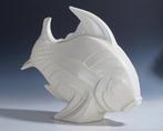 Le Jan - Statue, Art Deco beeld van een gestileerde vis met