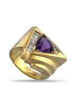 Bague - 14 carats Or jaune, Bague vintage en or jaune 14, Handtassen en Accessoires, Ringen, Nieuw