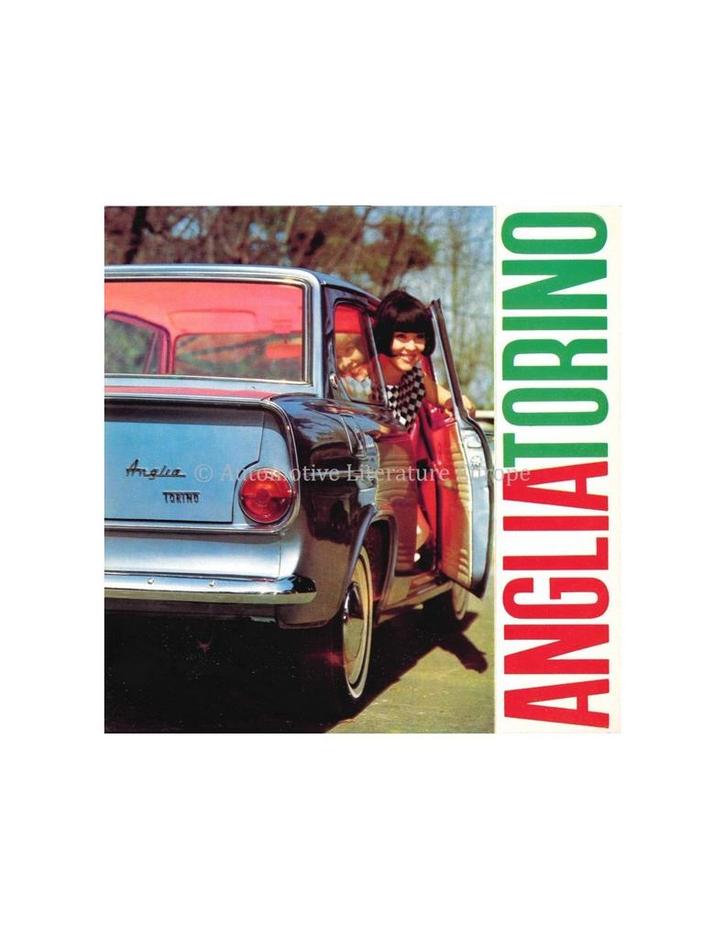 1965 FORD ANGLIA TORINO BROCHURE ITALIAANS, Livres, Autos | Brochures & Magazines