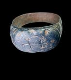 Byzantijns Brons Ring, Antiek en Kunst
