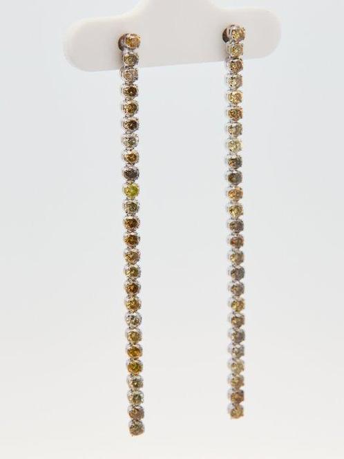 Sans Prix de Réserve - Boucles doreilles 14 kt. - 2.26ct., Handtassen en Accessoires, Oorbellen