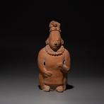 Isla de Jaina, Maya, Mexico Terracotta Fijn figuur. 250 -, Verzamelen
