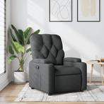 vidaXL Fauteuil inclinable Gris foncé Tissu, Maison & Meubles, Verzenden, Neuf