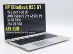 HP EliteBook 855 G7 AMD Ryzen Pro 5 4650U 16GB 256GB | Win11, Computers en Software, Windows Laptops, HP EliteBook 855 G7, AMD Ryzen 5 Pro 4650U