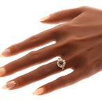 Zonder Minimumprijs - Ring - 18 karaat Geel goud, Witgoud,, Nieuw