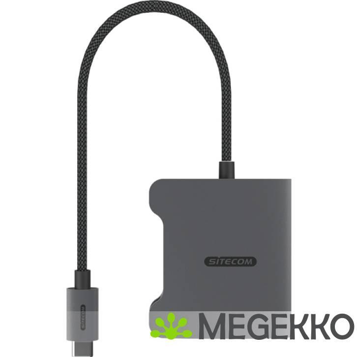 Sitecom USB-C to Dual HDMI adapter, Computers en Software, Overige Computers en Software, Nieuw, Verzenden