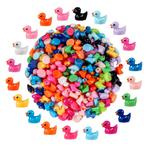 Fako Bijoux® - 100x Mini Eendjes - Miniatuur - Beeldjes -, Verzenden, Nieuw