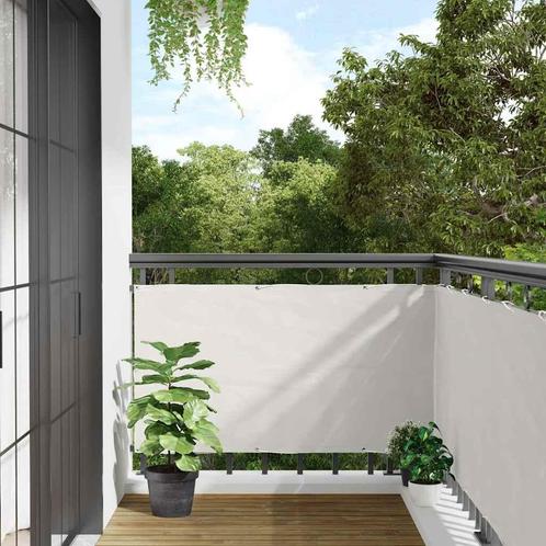 vidaXL Balkonscherm 300x120 cm PVC wit, Tuin en Terras, Tuinhekken en Hekwerk, Nieuw, Verzenden