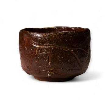 HAGA JUNZO : Bol en terre de Bizen rustique - une symphonie
