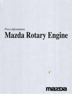1993 MAZDA ROTARY MOTOR PERS BROCHURE, Boeken, Auto's | Folders en Tijdschriften, Nieuw