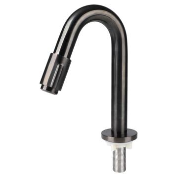 Koudwaterkraan Differnz Bow 19 cm Gunmetal, Ophalen of Verzenden, Kraan