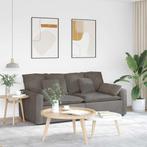 vidaXL Modulaire bank met kussens lichtgrijs, Huis en Inrichting, Zetels | Voetbanken en poefs, Verzenden, Nieuw