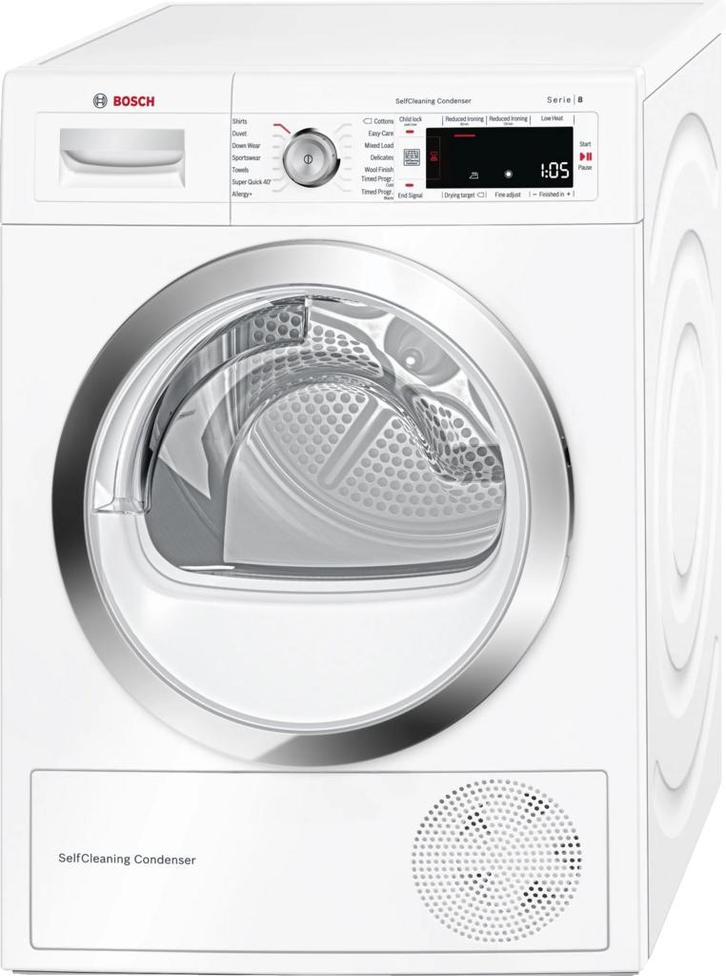 Bosch WTW87560GB - Warmtepompdroger - 9 kg - SelfCleaning, Huis en Inrichting, Woonaccessoires | Overige, Ophalen of Verzenden