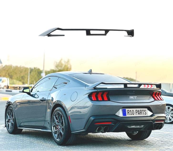 AILERON BECQUET FORD MUSTANG 24- NOIR BRILLANT LOOK GT, Auto-onderdelen, Carrosserie, Verzenden