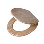 Toiletzitting Tiger Scaffold Softclose Hout Steigerhout, Ophalen of Verzenden, Nieuw, Overige typen