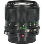 Tweedehands Canon lens New FD 85mm F/1.8 CM3187, Audio, Tv en Foto, Foto | Lenzen en Objectieven, Ophalen of Verzenden, Gebruikt
