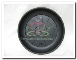 Schotel Waterschotel Domus Zwart 10 cm, Huis en Inrichting, Woonaccessoires | Kunstplanten en Kunstbloemen, Nieuw