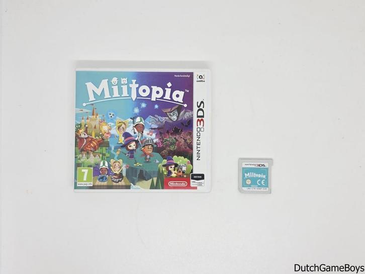 Nintendo 3DS - Miitopia - HOL, Games en Spelcomputers, Games | Nintendo 2DS en 3DS, Gebruikt, Verzenden