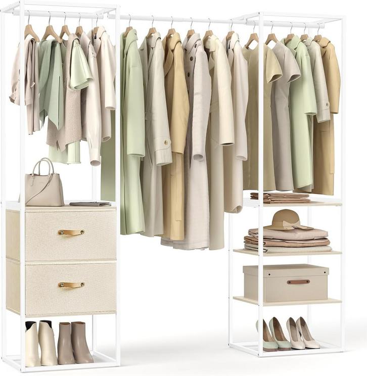 Kledingrek - open kledingkast - 180x180 cm -  garderobe, Huis en Inrichting, Kasten | Overige, Verzenden