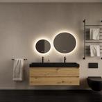 Badkamermeubelset Gliss Design Milan Met Lako Mat Zwarte, Doe-het-zelf en Bouw, Ophalen of Verzenden, Nieuw, Bad