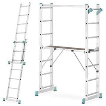 Kamersteiger en ladder - 6 in 1 - 300 cm werkhoogte - opv... beschikbaar voor biedingen