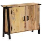 vidaXL Dressoir 88x30x69 cm massief mangohout, Huis en Inrichting, Kasten | Dressoirs, Verzenden, Nieuw