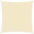 Zonnezeil 4x4 Creme | Retour Deal | Tuinplezier voor Weinig!, Tuin en Terras, Verzenden, Nieuw