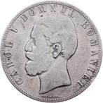 Roumanie. 5 Lei 1880 / Engraver name near rim (Sans Prix de, Postzegels en Munten