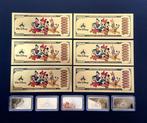 Verenigde Staten van Amerika. Collection of 11 Gold Plated, Nieuw