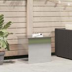 vidaXL Opbergbox voor buiten - Zilver - 55 x 50,5 x 50 cm -, Doe-het-zelf en Bouw, Verzenden, Nieuw