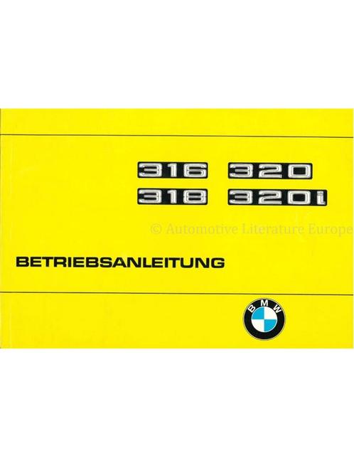 1975 BMW 3 SERIE INSTRUCTIEBOEKJE DUITS, Autos : Divers, Modes d'emploi & Notices d'utilisation