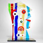 L.A. Murano Glass - Sculpture, Testa uomo “Omaggio a, Antiquités & Art, Antiquités | Verre & Cristal