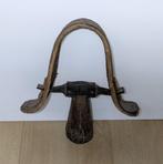 Decoratieve bel - Alpenweideklok met houten halsband en