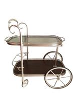 French house - Chariot de service - Bois, Métal, Verre,