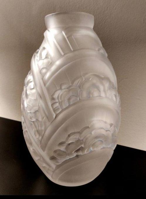 Muller Frères - Luneville - Vase, Antiquités & Art, Antiquités | Verre & Cristal