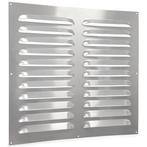 Aluminium schoepenrooster (grote schoep) opbouw 500 x 500mm, Doe-het-zelf en Bouw, Verzenden, Nieuw