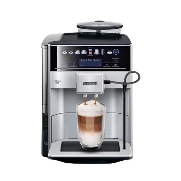 Siemens EQ6 Plus S300 Koffiemachine, Elektronische apparatuur, Koffiezetapparaten, 10 kopjes of meer, Zo goed als nieuw, Koffiebonen