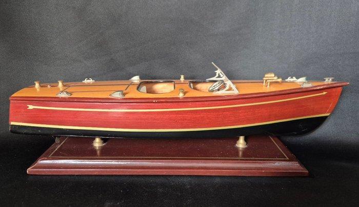 Modelboot - Chris-Craft Runabout - Vintage Speedboat 80, Hobby en Vrije tijd, Modelauto's | 1:5 tot 1:12