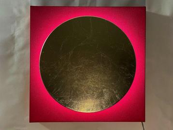 Bruno Bani (1964) - Eclisse totale 40 x 40 Foglia oro