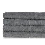 Baddoek Antraciet 50x100cm 100% Katoen - Treb ADH, Nieuw, Handdoek, Verzenden, Overige kleuren