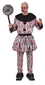 Horror Clown Halloween Kostuum Heren, Nieuw, Verzenden