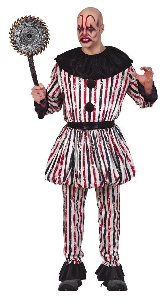 Horror Clown Halloween Kostuum Heren, Hobby en Vrije tijd, Feestartikelen, Nieuw, Verzenden