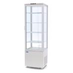 Koelvitrine - 235 L - 52 cm - Wit, Verzenden, Nieuw in verpakking, Koelen en Vriezen