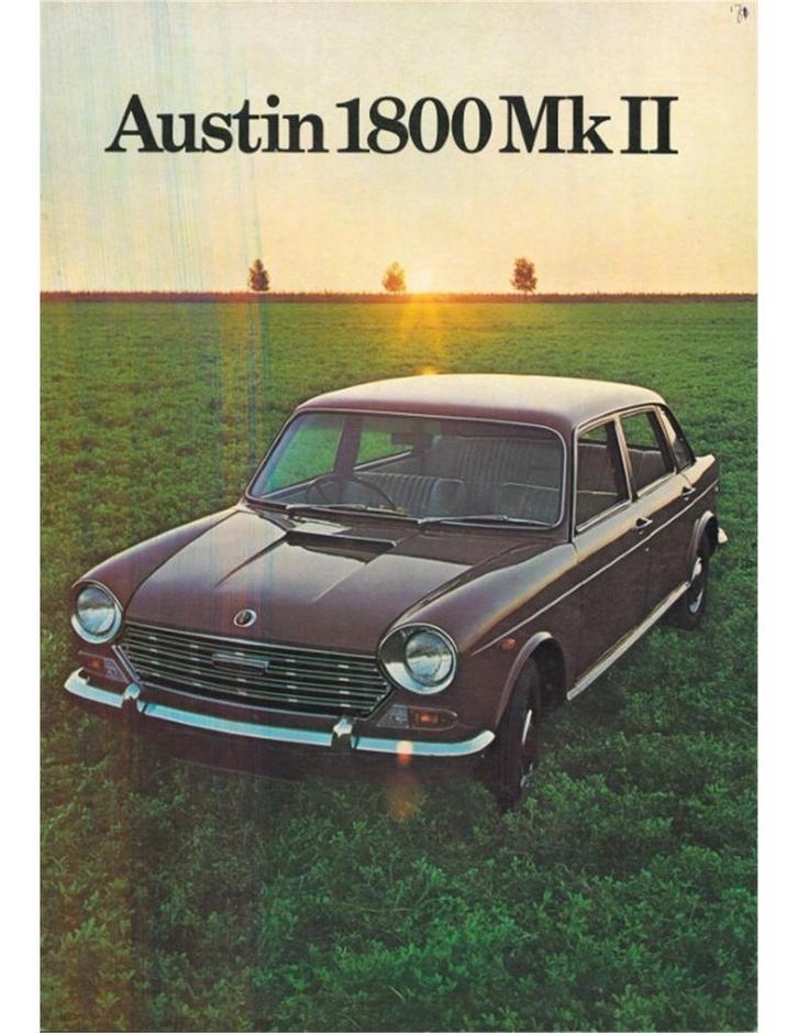 1972 AUSTIN 1800 MKII BROCHURE AFRIKAANS, Boeken, Auto's | Folders en Tijdschriften