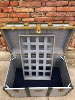 Opbergkoffer - Zilver gelamineerd - reiskoffer-kast